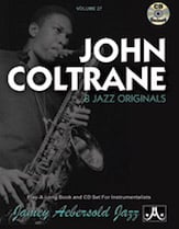 Jamey Aebersold Jazz #27 JOHN COLTRANE Book with Online Audio cover Thumbnail